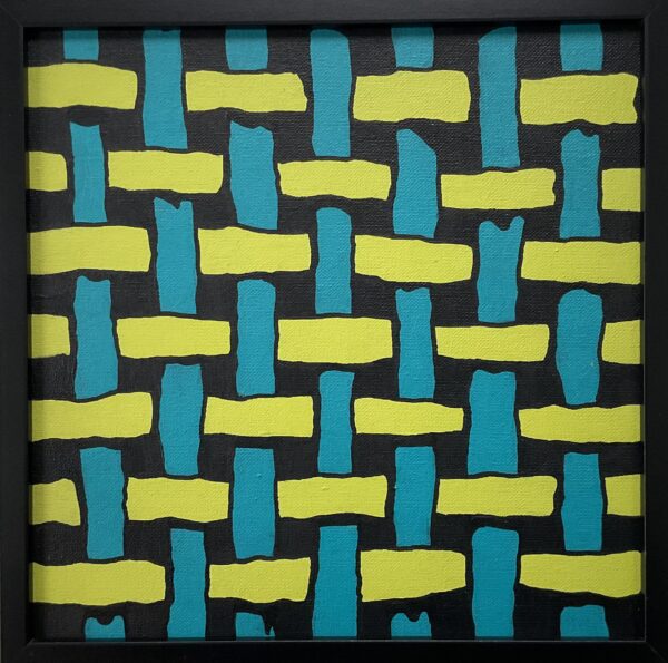 30x30cm Akryl Maleri - Belts